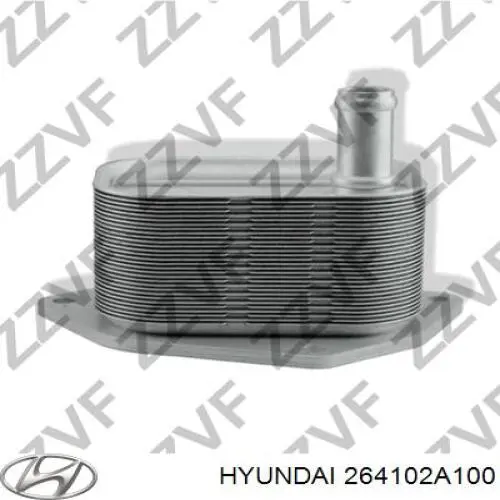 Купити 264102A100 Hyundai/Kia Радіатор масляний