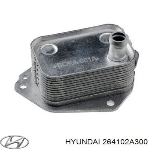 264102A300 Hyundai/Kia радіатор масляний