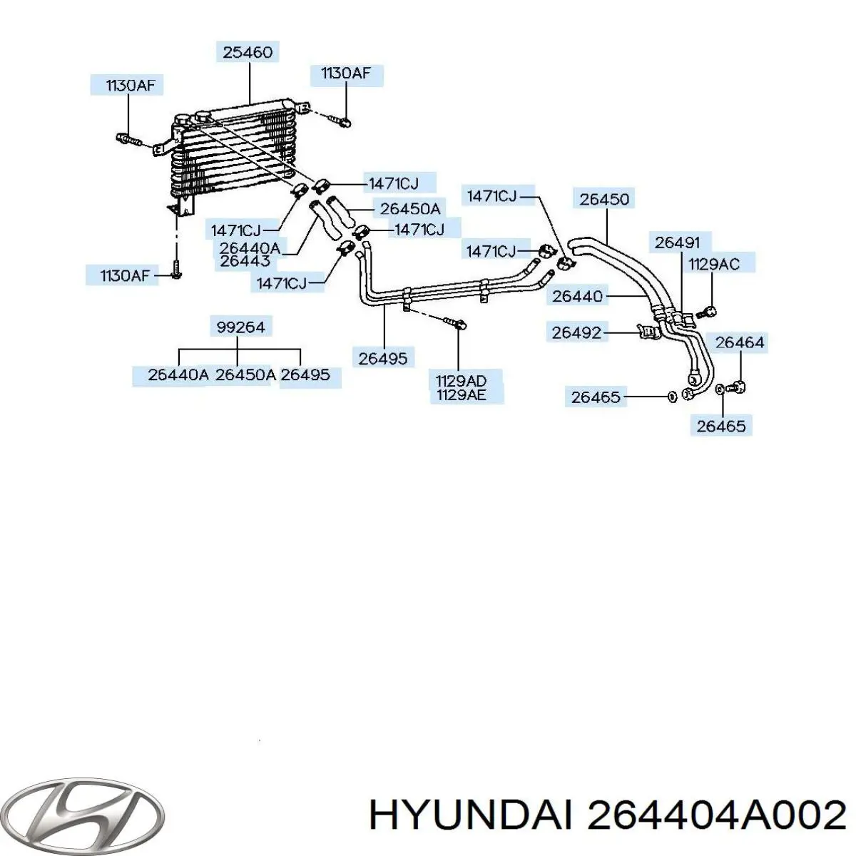  Hyundai/Kia 264404A002 ціна, від 22.46 USD