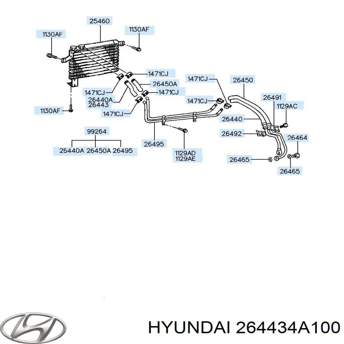  264434A100 Hyundai/Kia