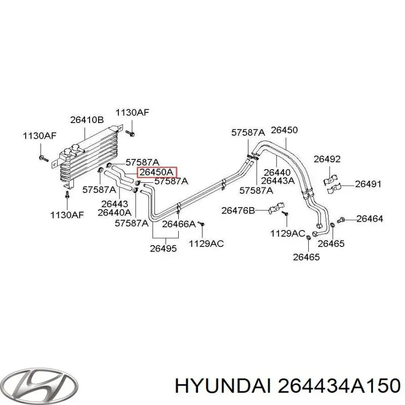  264434A150 Hyundai/Kia