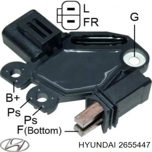 Генератор Hyundai/Kia 2655447 ціна, від 51.02 USD