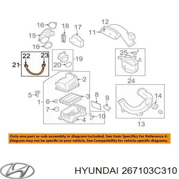  267103C310 Hyundai/Kia