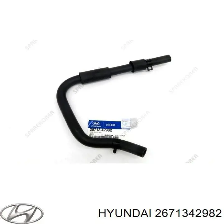 Трубка картера повітряна Hyundai H-1 STAREX Starex автобус (2001 - 2004) ціна, від 52.76 USD