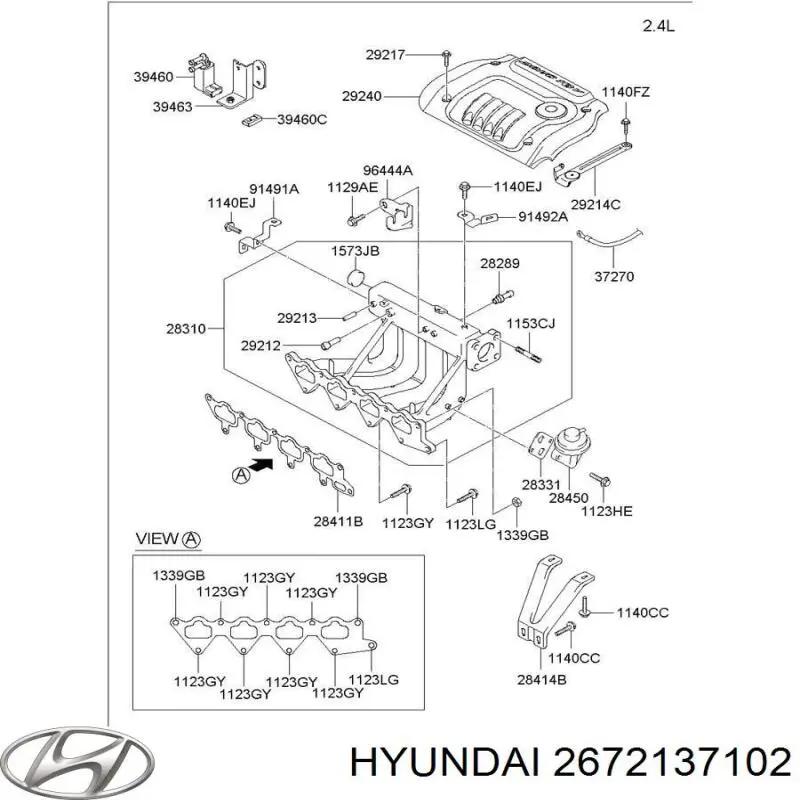 2672137102 Hyundai/Kia 
