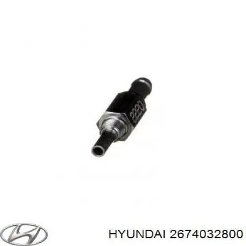 Клапан PCV (вентиляції картерних газів) на Hyundai I40 (VF)
