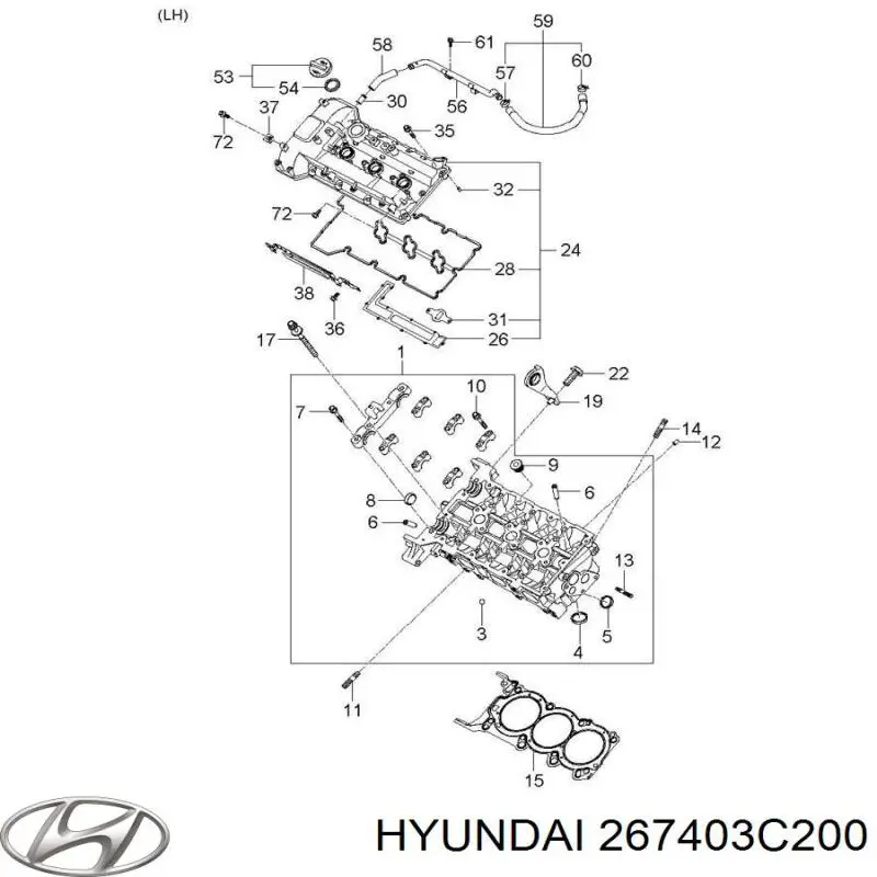 267403C200 Hyundai/Kia 