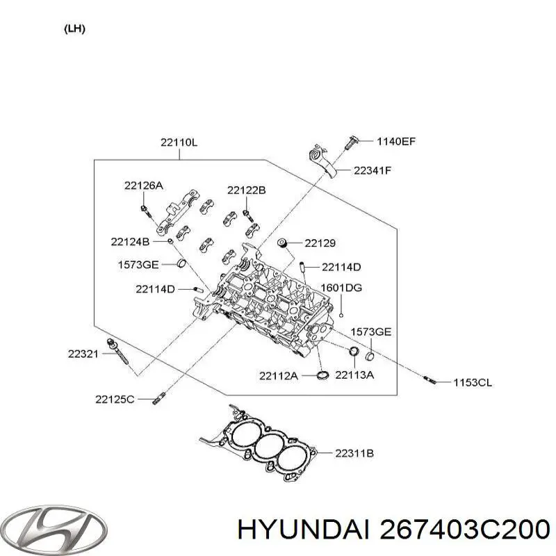 Купити 267403C200 Hyundai/Kia 