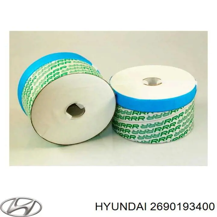 Масляний фільтр двигуна Hyundai/Kia 2690193400 ціна, від 23.83 USD