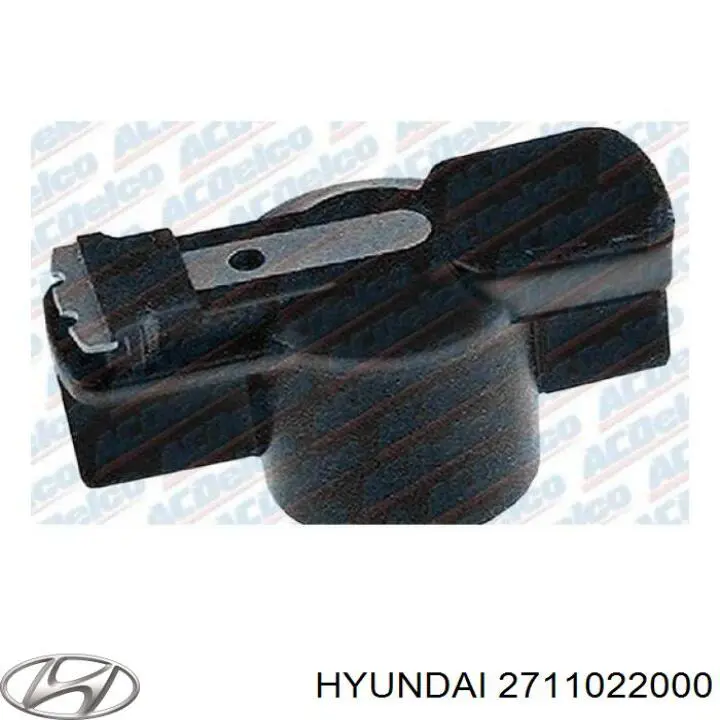 2711022000 Hyundai/Kia кришка розподільника запалювання/трамблера