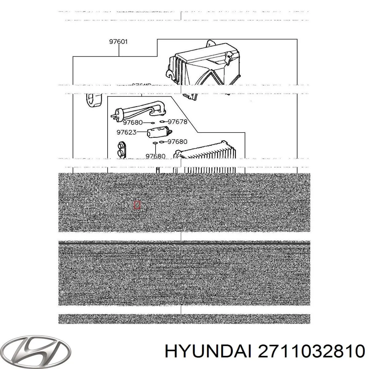 Кришка трамблеру 2711032810 Hyundai/Kia