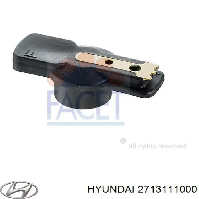 Бігунок (ротор) розподільника запалювання 2713111000 Hyundai/Kia
