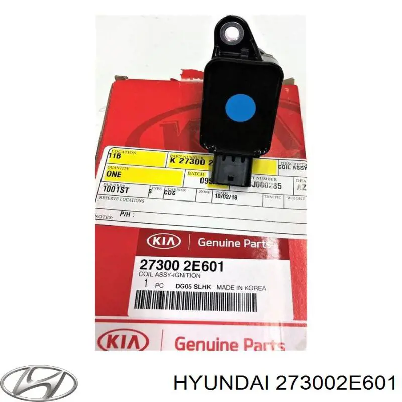 Котушка запалювання Hyundai/Kia 273002E601 ціна, від 30.44 USD
