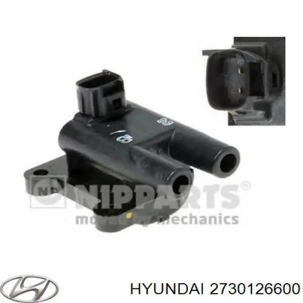 Котушка запалювання 2730126600 Hyundai/Kia