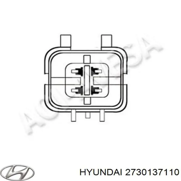 Котушка запалювання 2730137110 Hyundai/Kia