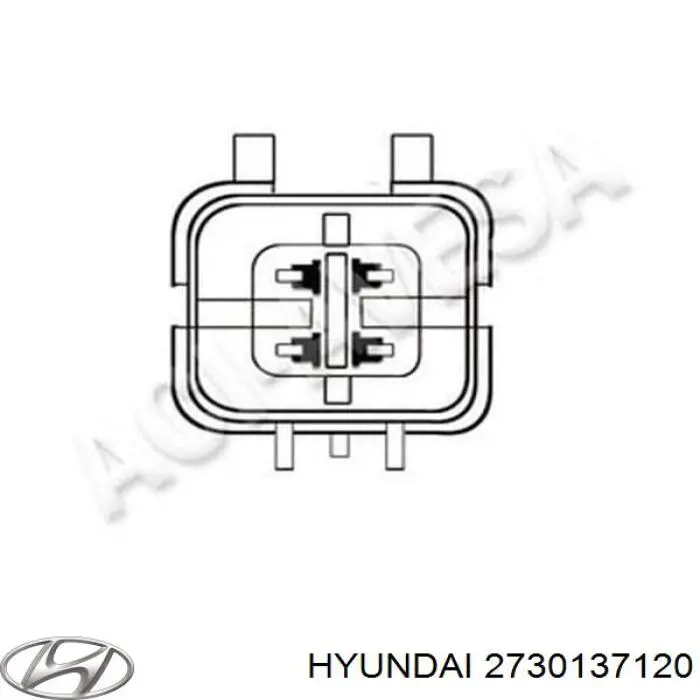 Котушка запалювання 2730137120 Hyundai/Kia
