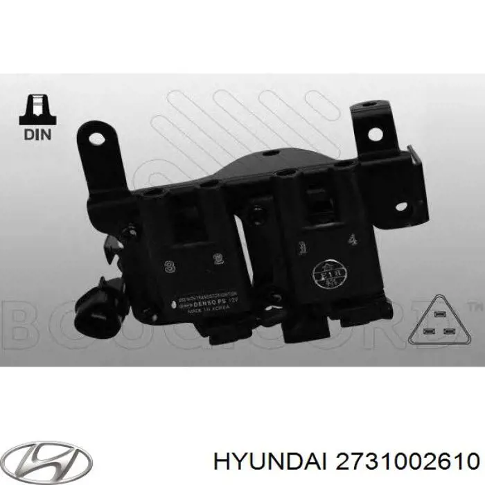 Котушка запалювання Hyundai/Kia 2731002610 ціна, від 27.80 USD