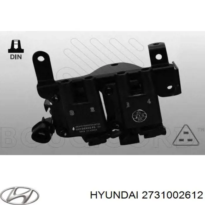 Котушка запалювання Hyundai/Kia 2731002612 ціна, від 8.84 USD