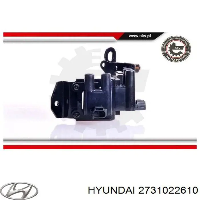 Котушка запалювання Hyundai/Kia 2731022610 ціна, від 25.99 USD