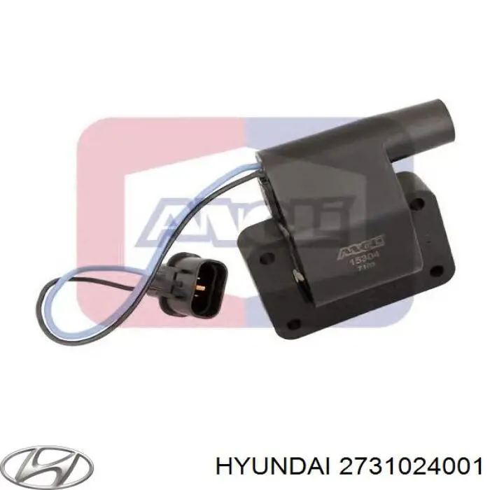 Котушка запалювання 2731024001 Hyundai/Kia