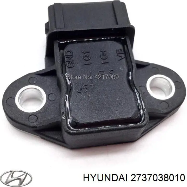 Датчик запалювання (датчик пропусків запалення) Hyundai/Kia 2737038010