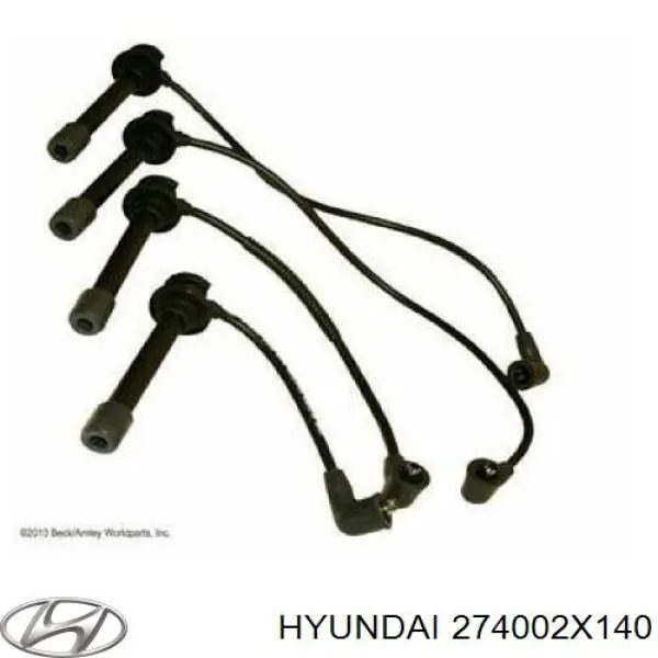 274002X140 Hyundai/Kia дріт високовольтні, комплект