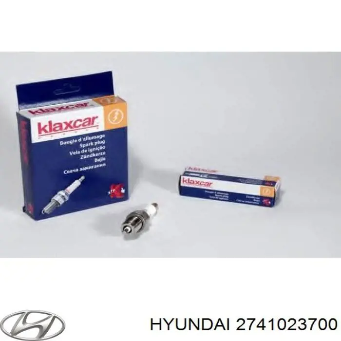 2741023700 Hyundai/Kia Свіча запалювання