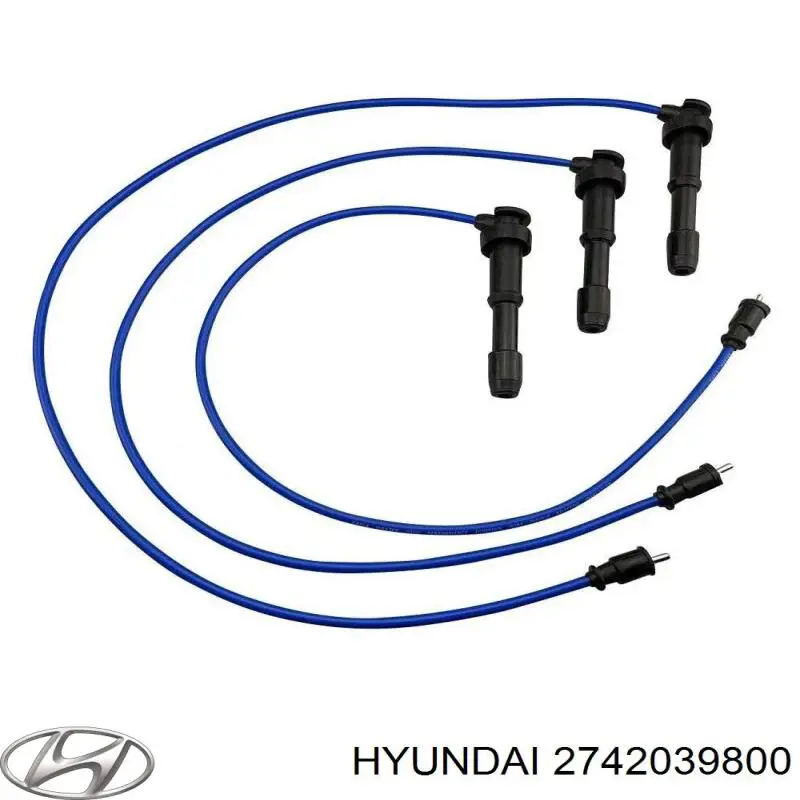 Дроти запалювання Hyundai/Kia 2742039800 ціна, від 30.71 USD