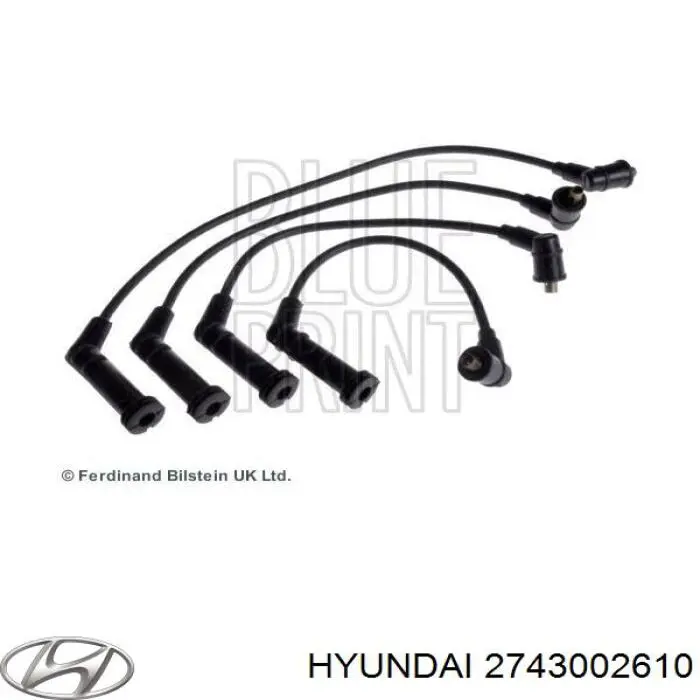 Дроти запалювання Hyundai/Kia 2743002610 ціна, від 3.80 USD