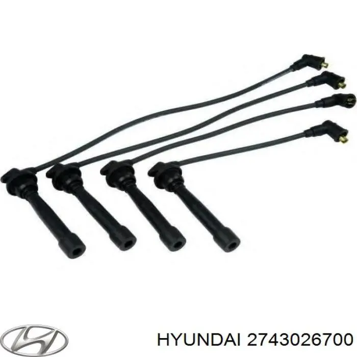 Дроти запалювання Hyundai/Kia 2743026700 ціна, від 12.23 USD