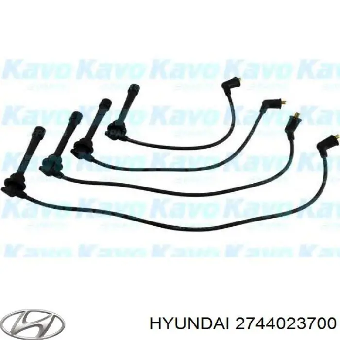 2744023700 Hyundai/Kia кабель високовольтний, циліндр №3