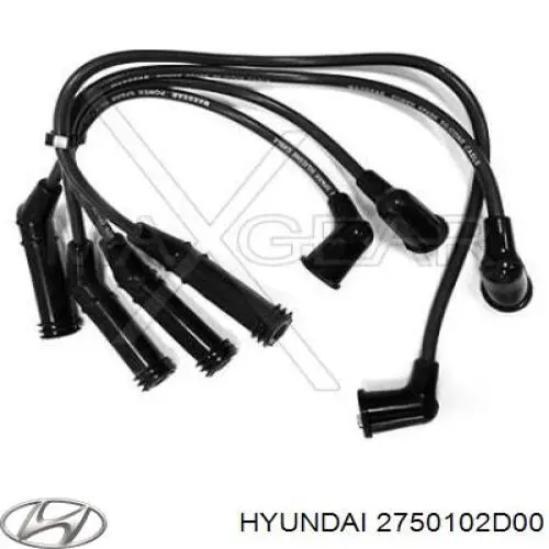 2750102D00 Hyundai/Kia Проводи високовольтні