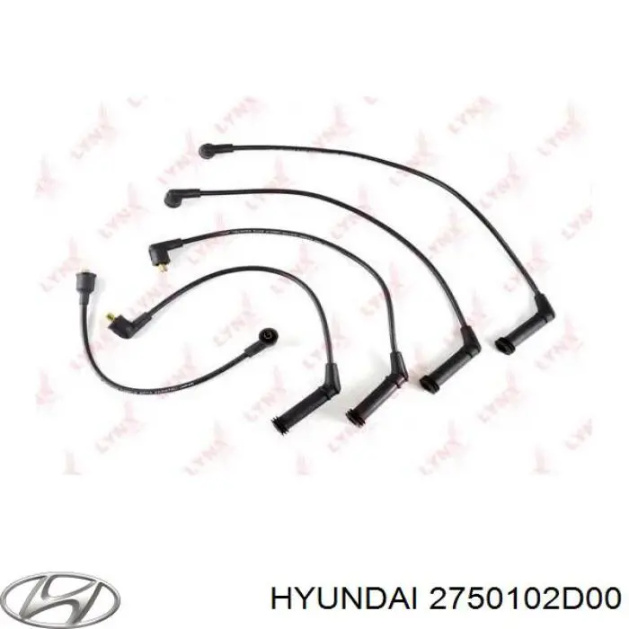Купити 2750102D00 Hyundai/Kia Провід високовольтні, комплект
