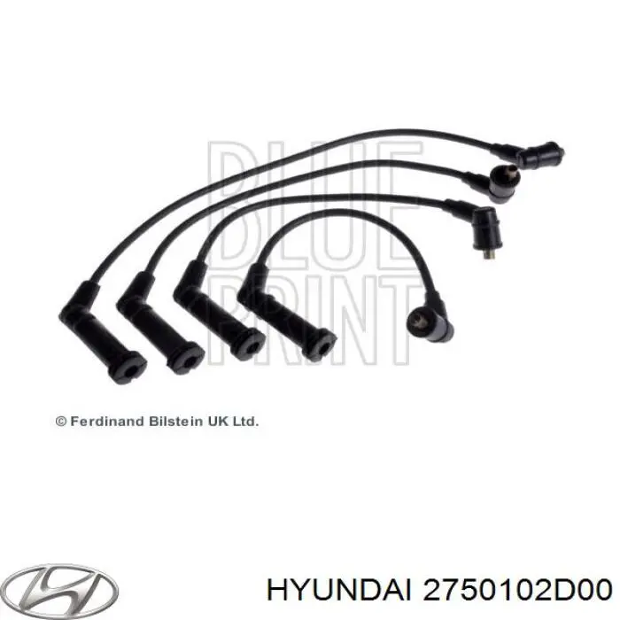 Високовольтні дроти 2750102D00 Hyundai/Kia