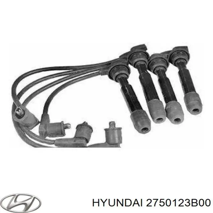 2750123B00 Hyundai/Kia дріт високовольтні, комплект