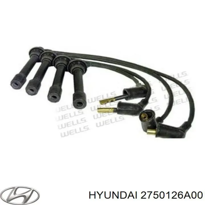2750126A00 Hyundai/Kia дріт високовольтні, комплект