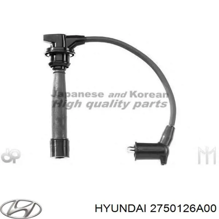 Купити 2750126A00 Hyundai/Kia Провід високовольтні, комплект