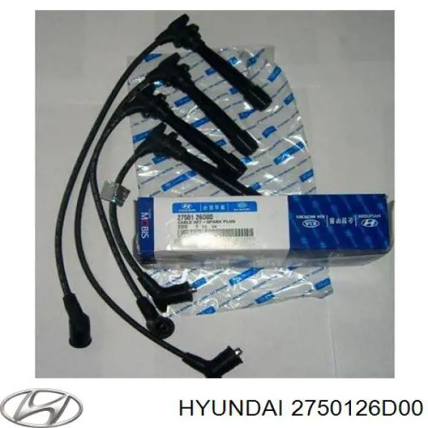 Високовольтні дроти 2750126D00 Hyundai/Kia