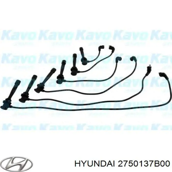 2750137B00 Hyundai/Kia дріт високовольтні, комплект