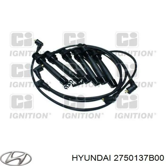 Дроти запалювання Hyundai/Kia 2750137B00 ціна, від 22.02 USD