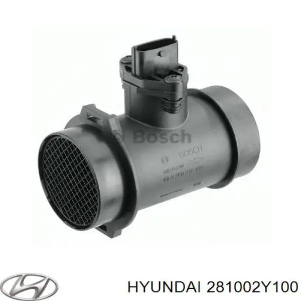 281002Y100 Hyundai/Kia датчик потоку (витрати повітря, витратомір MAF - (Mass Airflow))