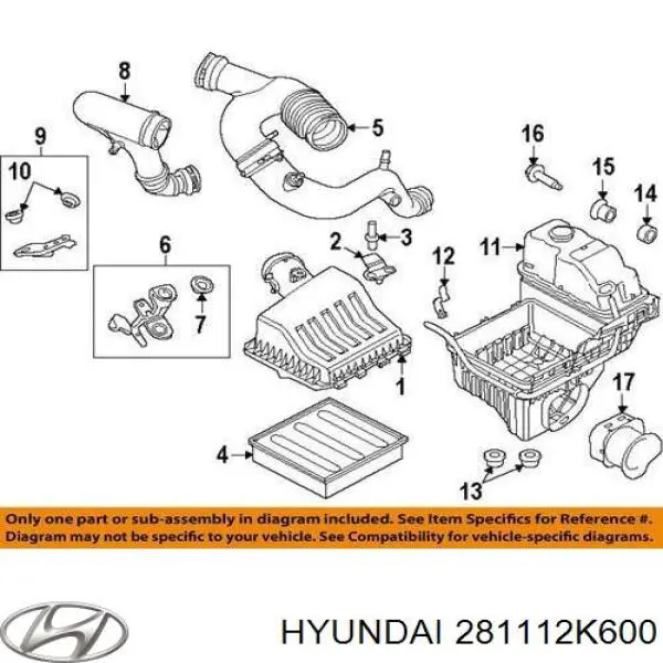 281112K600 Hyundai/Kia