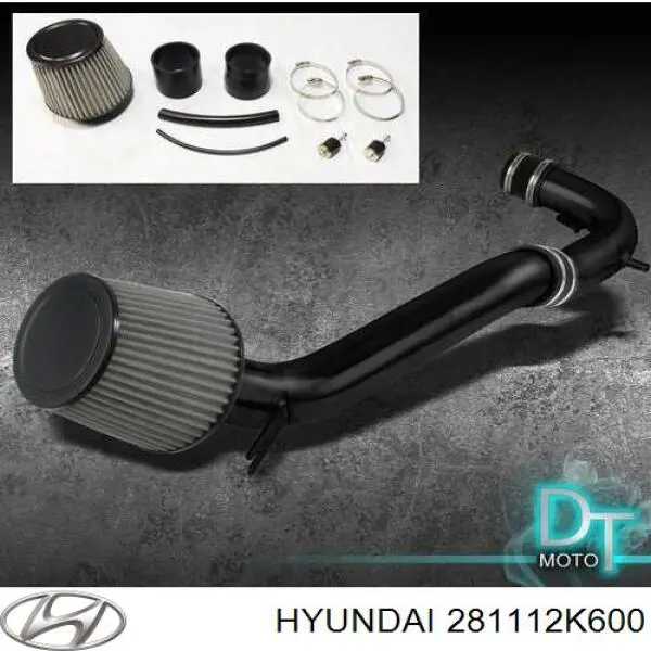 Корпус повітряного фільтра, верхня частина 281112K600 Hyundai/Kia