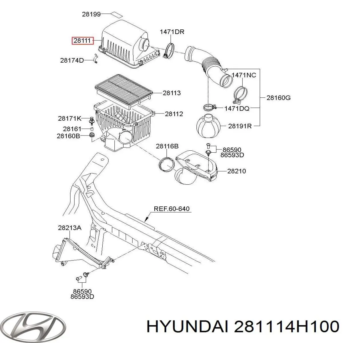  281114H100 Hyundai/Kia