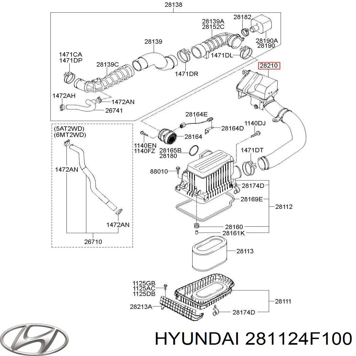 281124F100 Hyundai/Kia 