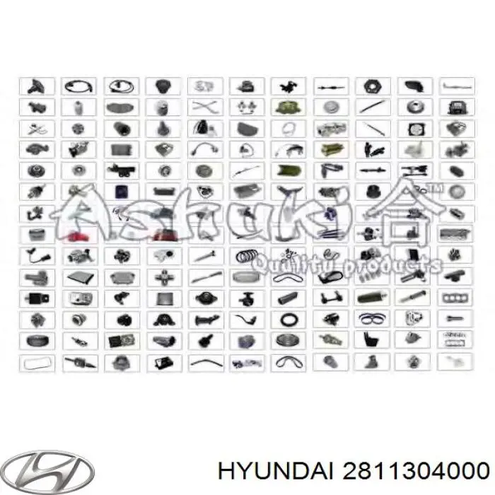 Елемент повітряного фільтра Hyundai/Kia 2811304000 ціна, від 4.84 USD