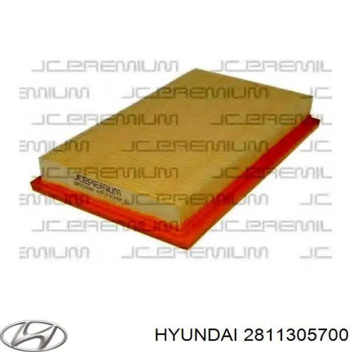 Елемент повітряного фільтра Hyundai/Kia 2811305700 ціна, від 7.55 USD