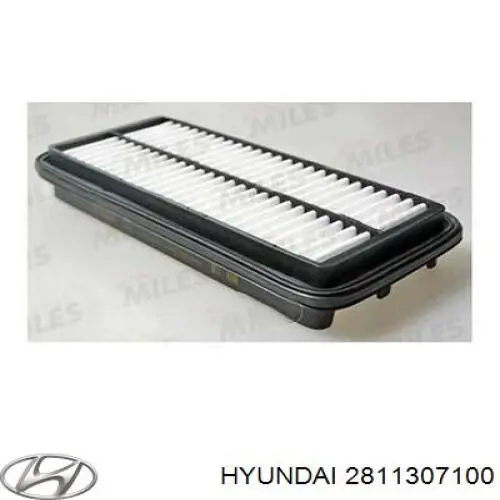 Елемент повітряного фільтра Hyundai/Kia 2811307100 ціна, від 5.68 USD