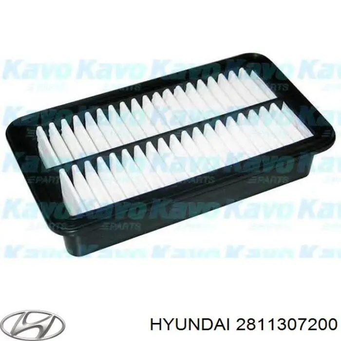 2811307200 Hyundai/Kia Повітряний фільтр двигуна
