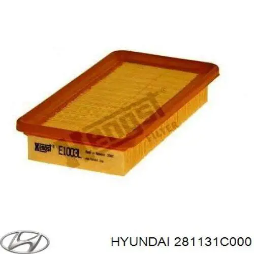 Елемент повітряного фільтра Hyundai/Kia 281131C000 ціна, від 4.23 USD